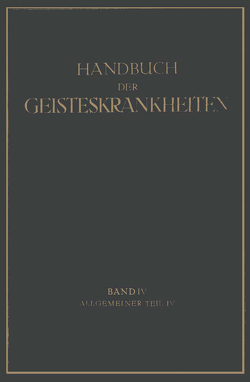 Handbuch der Geisteskrankheiten von Birnbaum,  K., Bumke,  Oswald, Nitsche,  P., Vokastner,  W.