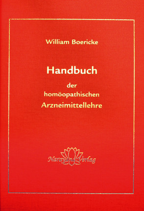 Handbuch der homöopatischen Arzneimittellehre von Boericke,  William
