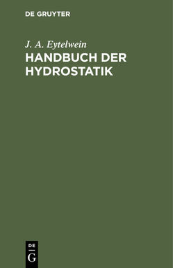 Handbuch der Hydrostatik von Eytelwein,  J. A.