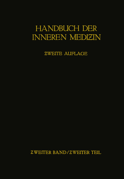 Handbuch der inneren Medizin von Assmann,  Herbert, Heilmeyer,  Ludwig M.G.Jr., Mohr,  Leo, Staehelin,  Rudolf, von Bergmann,  Gustav