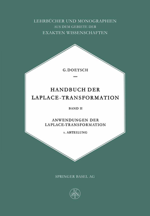 Handbuch der Laplace-Transformation von Doetsch,  Gustav