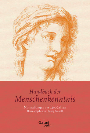 Handbuch der Menschenkenntnis von Brunold,  Georg