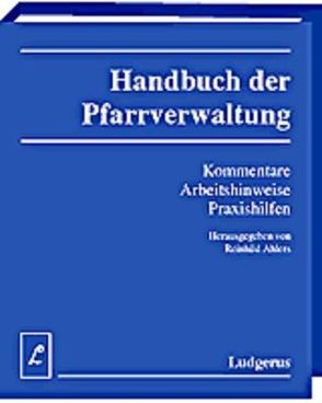 Handbuch der Pfarrverwaltung von Ahlers,  Reinhild, Althaus, Cohausen-Schüssler