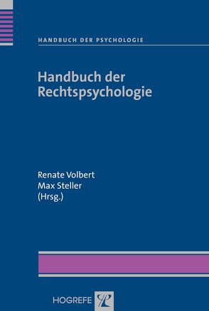 Handbuch der Psychologie / Handbuch der Rechtspsychologie von Steller,  Max, Volbert,  Renate