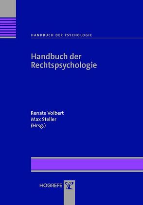 Handbuch der Rechtspsychologie von Steller,  Max, Volbert,  Renate