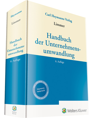 Handbuch der Unternehmensumwandlung von Limmer,  Peter