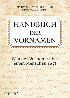 Handbuch der Vornamen von Schaffer-Suchomel,  Joachim, Suchomel,  Michaela