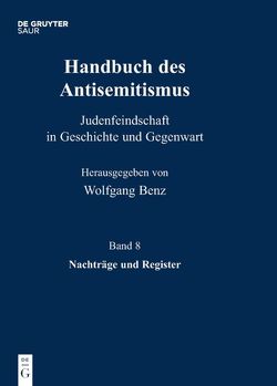 Handbuch des Antisemitismus / Nachträge und Register von Mihok,  Brigitte