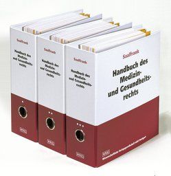 Handbuch des Medizin- und Gesundheitsrechts von Baumann,  Thomas, Dautert,  Ilse, Dettling,  Heinz-Uwe, Frehse,  Michael, Griebau,  Dirk, Jorzig,  Alexandra, Kieser,  Timo, Kleinke,  Sören, Kraft,  Dennis, Leinekugel,  Rolf, Lenz,  Christofer, Lücker,  Volker, Maur,  Alexander, Richter,  Ronald, Saalfrank,  Valentin, Schäfer-Gölz,  Reiner, Ulshöfer,  Matthias