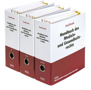 Handbuch des Medizin- und Gesundheitsrechts von Bartha,  Wolf Constantin, Baumann,  Thomas, Dautert,  Ilse, Dettling,  Heinz-Uwe, Frehse,  Michael, Griebau,  Dirk, Jorzig,  Alexandra, Kieser,  Timo, Kleinke,  Sören, Leinekugel,  Rolf, Lenz,  Christofer, Lücker,  Volker, Maur,  Alexander, Richter,  Ronald, Saalfrank,  Valentin, Schäfer-Gölz,  Reiner, Ulshöfer,  Matthias