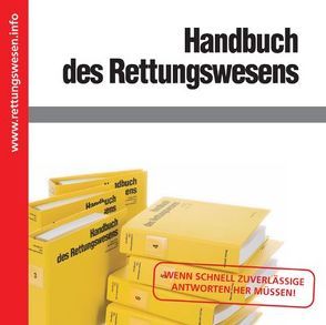 Handbuch des Rettungswesens von Roderich,  Lüttgen