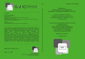 Handbuch: Einführung in ein Integriertes Qualitäts- Managementsystem mit GRC von Fruth,  Klaus, Scherer,  Josef