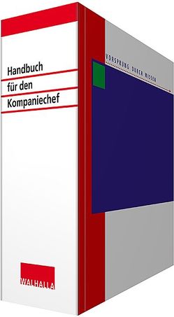 Handbuch für den Kompaniechef inkl. Online-Dienst von Walhalla Fachredaktion