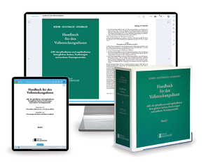 Handbuch für den Vollstreckungsdienst – Print + Digital von Glotzbach,  Hans-Jürgen, Goldbach,  Prof. Rainer, Roeder,  Hans