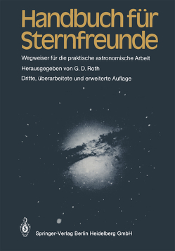Handbuch für Sternfreunde von Roth,  Günter D.