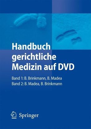 Handbuch gerichtliche Medizin auf DVD von Brinkmann,  Bernd, Madea,  Burkhard