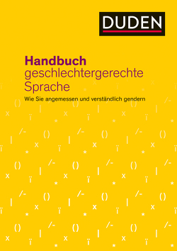 Handbuch geschlechtergerechte Sprache von Diewald,  Gabriele, Dudenredaktion, Steinhauer,  Anja