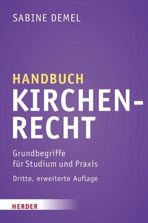 Handbuch Kirchenrecht von Demel,  Sabine