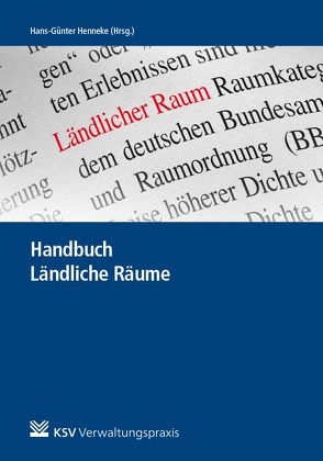 Handbuch Ländliche Räume von Henneke,  Hans G