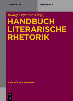 Handbuch Literarische Rhetorik von Zymner,  Rüdiger