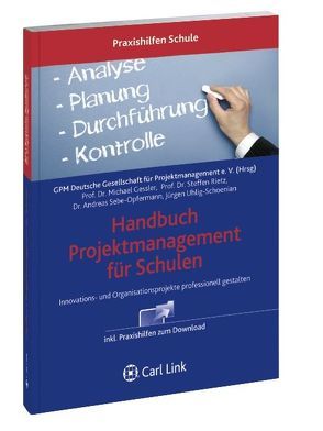 Handbuch Projektmanaqgement von Uhlig-Schoenian,  Jürgen