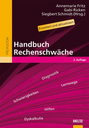 Handbuch Rechenschwäche von Fritz,  Annemarie, Ricken,  Gabi, Schmidt,  Siegbert