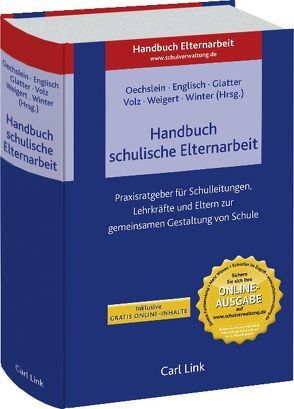 Handbuch schulische Elternarbeit von Oechslein,  Karin