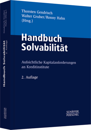 Handbuch Solvabilität von Gendrisch,  Thorsten, Gruber,  Walter, Hahn,  Ronny