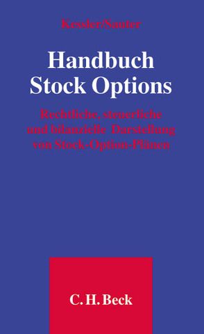 Handbuch Stock Options von Kessler,  Manfred, Sauter,  Thomas