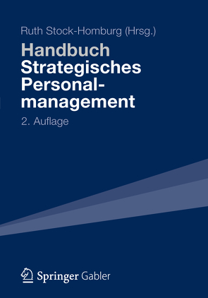 Handbuch Strategisches Personalmanagement von Stock-Homburg,  Ruth
