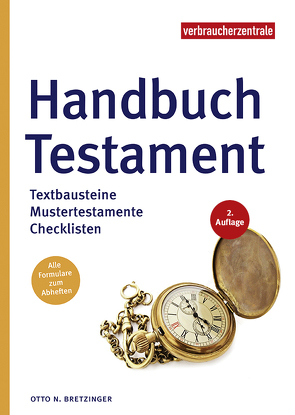 Handbuch Testament von Bretzinger,  Otto N.