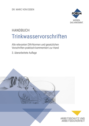 Handbuch Trinkwasservorschriften von von Essen,  Marc