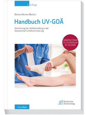 Handbuch UV-GOÄ von Berner,  Barbara