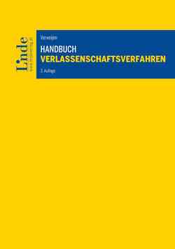 Handbuch Verlassenschaftsverfahren von Verweijen,  Stephan