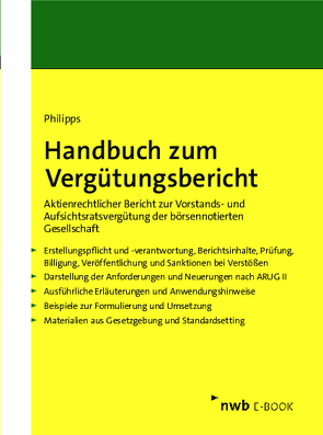Handbuch zum Vergütungsbericht von Philipps,  Holger