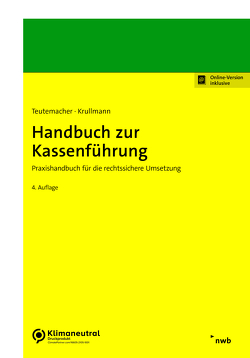 Handbuch zur Kassenführung von Krullmann,  John Patrick, Teutemacher,  Tobias