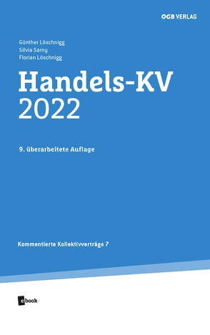 Handels-KV 2022 von Löschnigg,  BA. MA,  Florian, Löschnigg,  Günther, Sarny,  Silvia