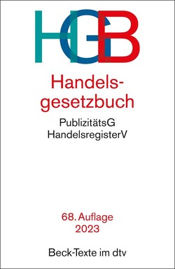 Handelsgesetzbuch von Fleischer,  Holger