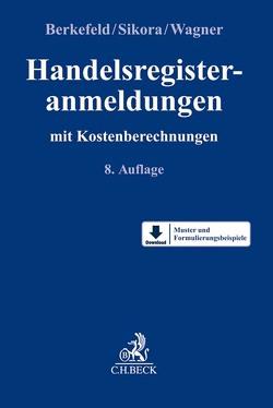 Handelsregisteranmeldungen von Berkefeld,  Sebastian, Sikora,  Markus, Wagner,  Christoph