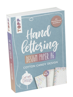Handlettering Design Paper Block Cotton Candy A6 von Blum,  Ludmila