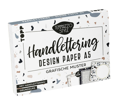 Handlettering Design Paper Block Terrazzo A5 von Blum,  Ludmila