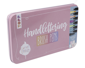 Handlettering Designdose Brush Pens Cotton Candy von frechverlag