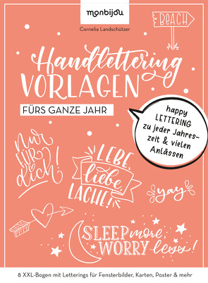 Handlettering-Vorlagen fürs ganze Jahr von Landschützer,  Cornelia