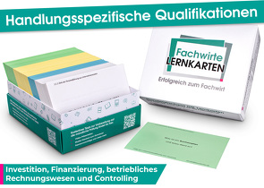 Handlungsspezifische Qualifikationen – Lernkarten Investition, Finanzierung, betriebliches Rechnungswesen & Controlling von Guttmann,  David