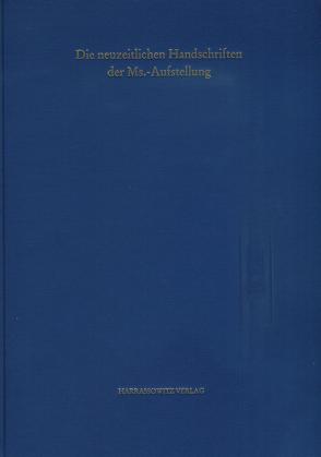 Handschriften der Staats- und Universitätsbibliothek Bremen / Die neuzeitlichen Handschriften der Ms.-Aufstellung von Elsmann,  Thomas, Hetzer,  Armin