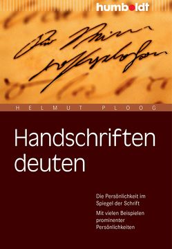 Handschriften deuten von Ploog,  Dr. Helmut