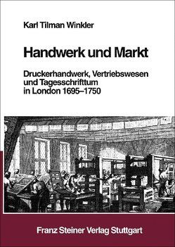 Handwerk und Markt von Winkler,  Karl Tilman