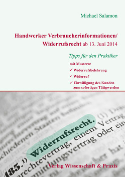 Handwerker Verbraucherinformationen/Widerrufsrecht ab 13. Juni 2014
