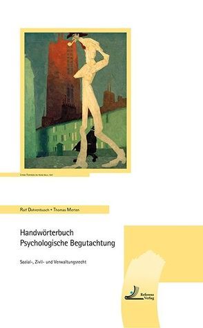 Handwörterbuch Psychologische Begutachtung von Dohrenbusch,  Ralf, Merten,  Thomas