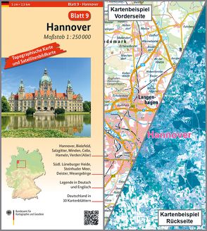 Hannover von BKG - Bundesamt für Kartographie und Geodäsie